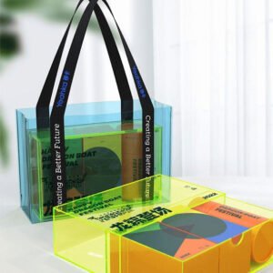 colorful premium tote hamper